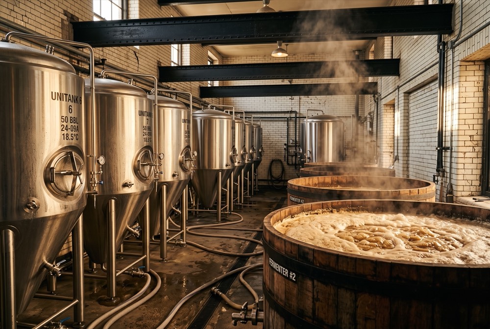 Fermentation tanks