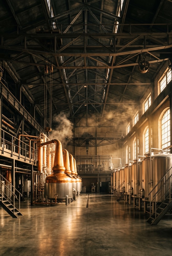 Distillery floor